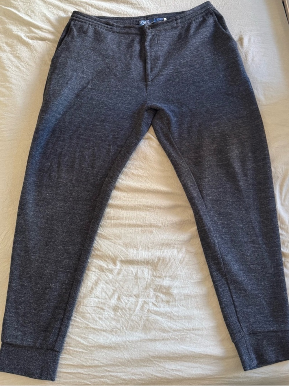 Polo Ralph Lauren Dark Gray String Cuff Sweatpants Size L